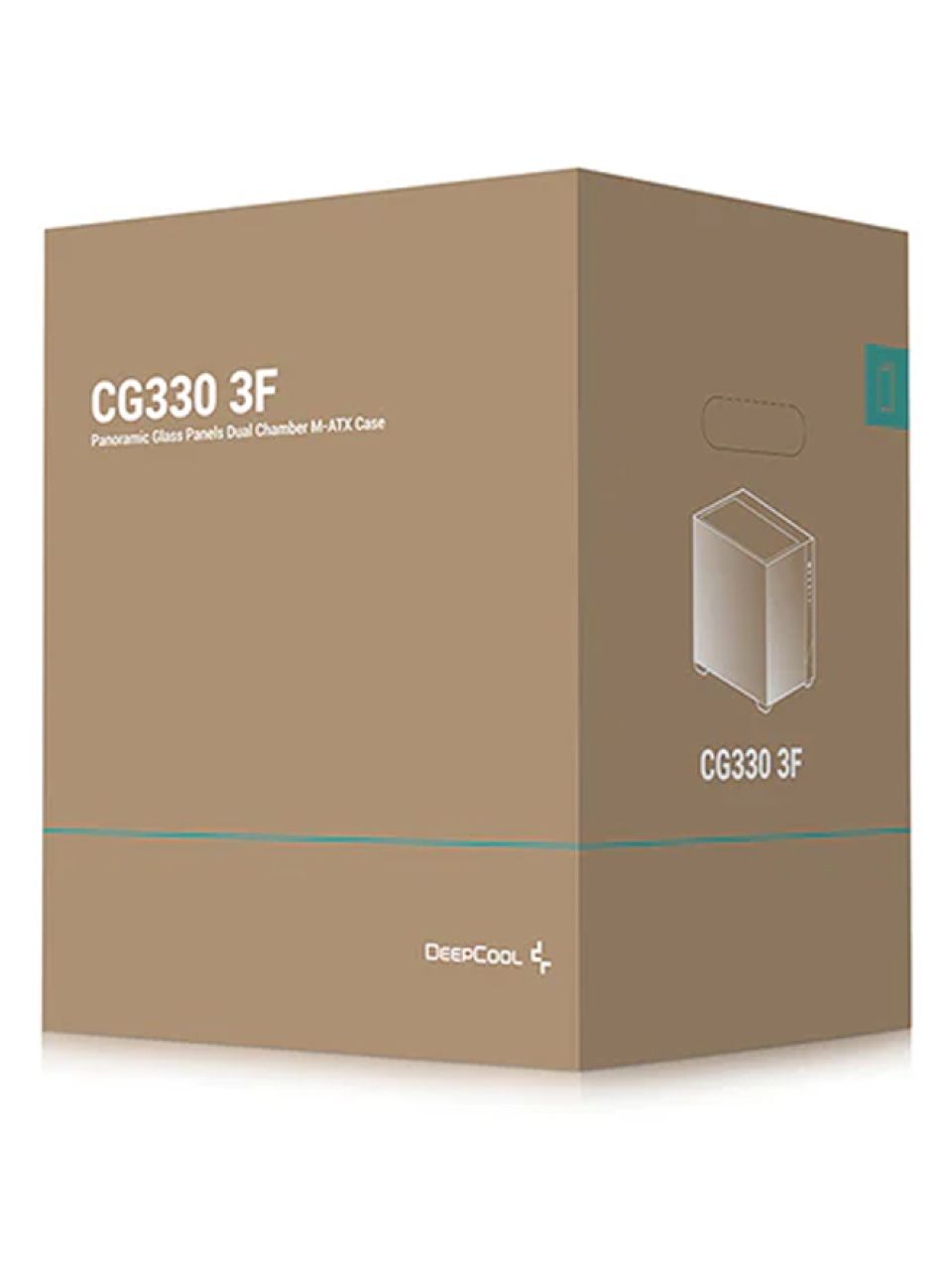 Компьютерный корпус Deepcool CG330 3F без Б/П
