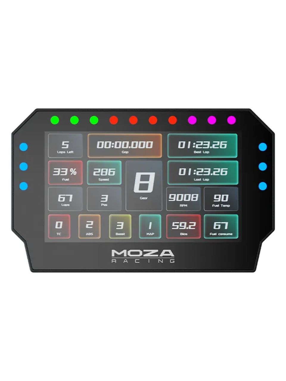 Игровой экран Moza CM2 HD Racing Dash