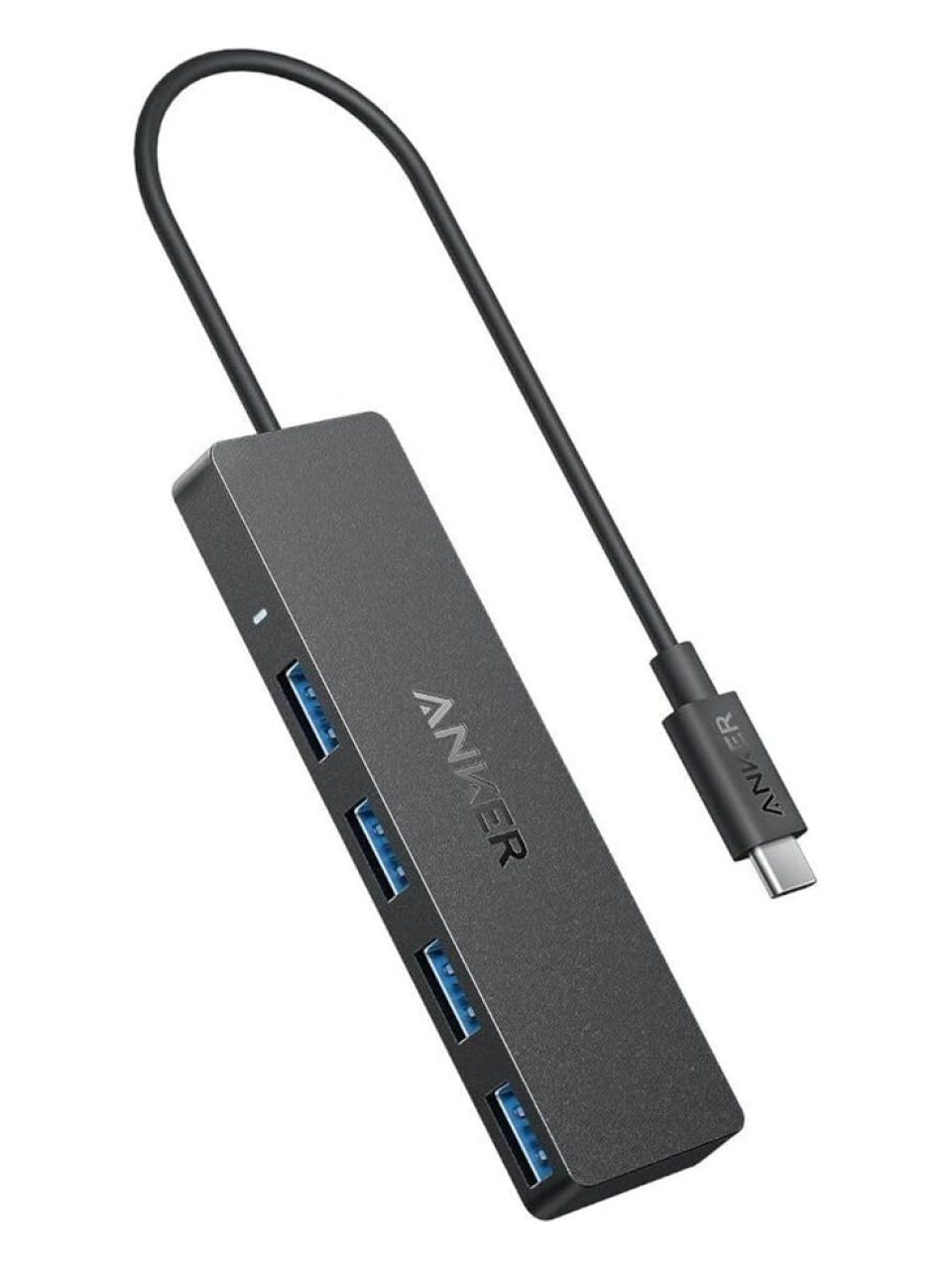 Концентратор Anker USB-C Data Hub (4-in-1, 5Gbps) (A8309G11) Черный