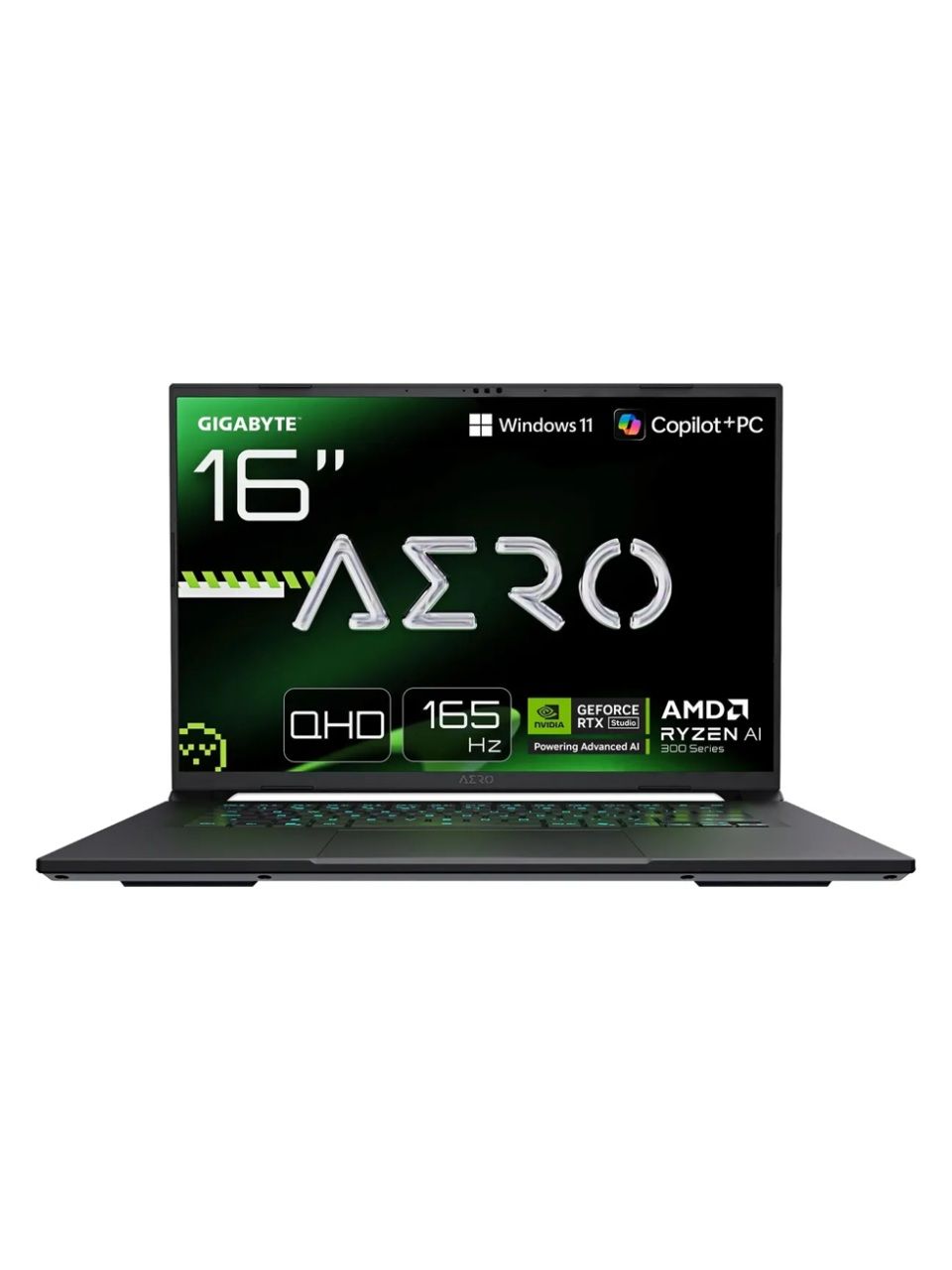 Ноутбук Gigabyte AERO X16 16" QHD+ 165Hz Ryzen AI 7 350 32GB 1TB NVIDIA GeForce RTX 5070 Windows 11