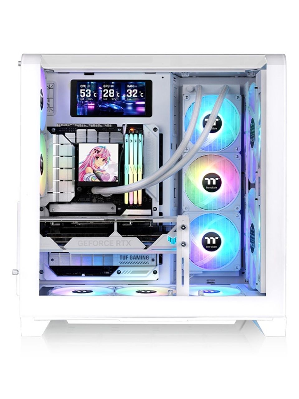 Компьютерный корпус Thermaltake View 390 Air Snow White без Б/П