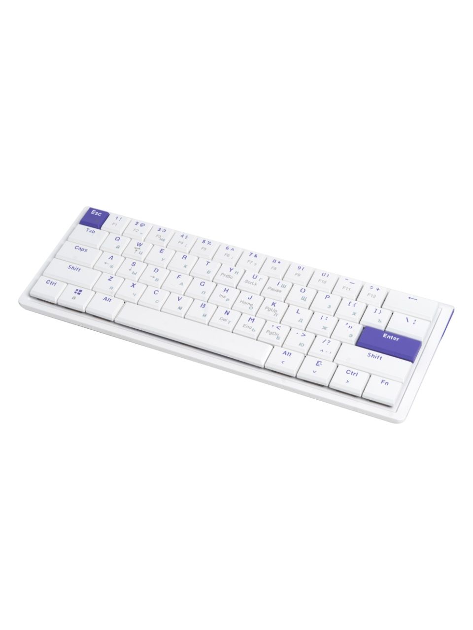 Клавиатура Ajazz NKL61 Low profile Switch White