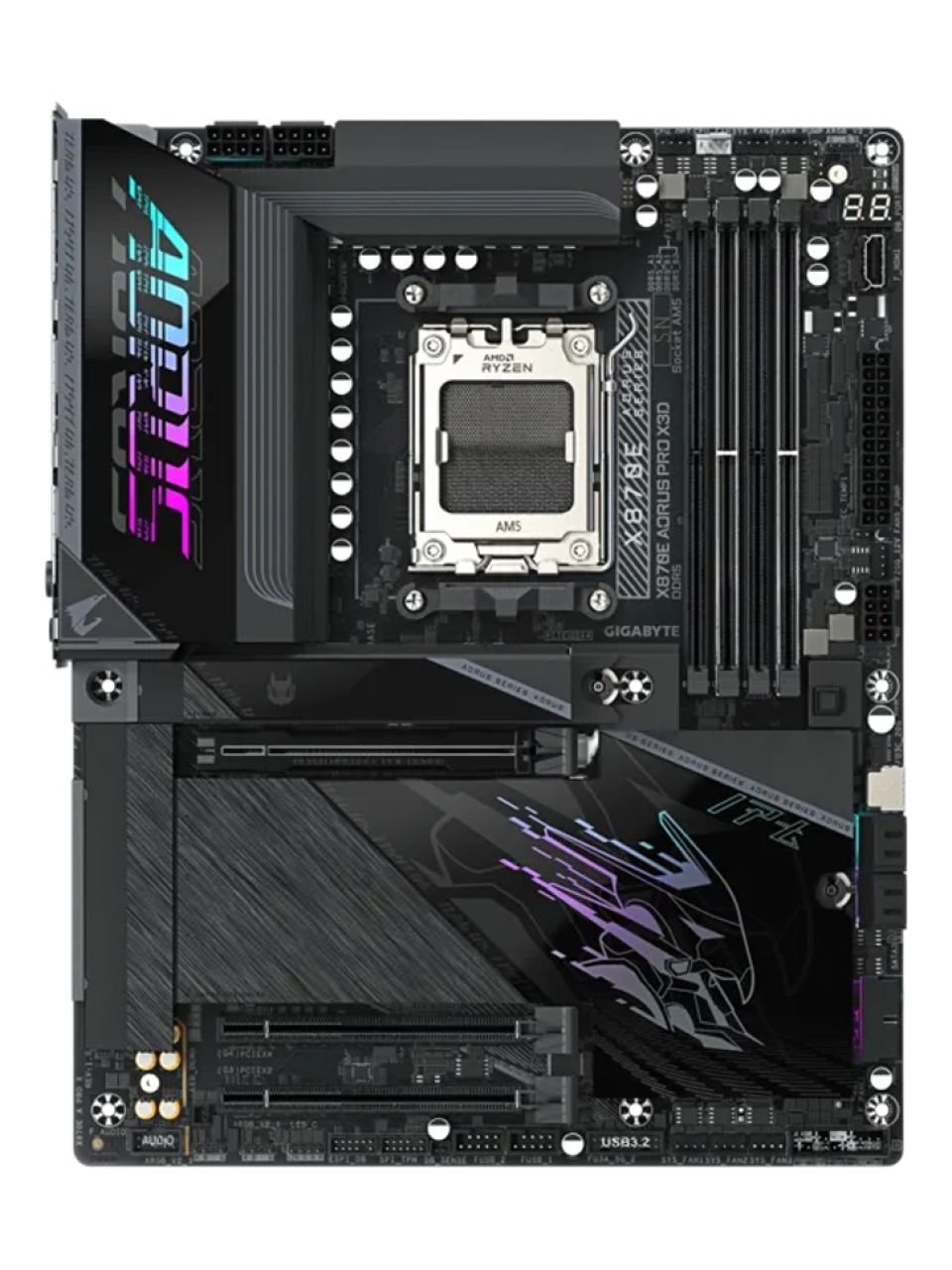 Материнская плата Gigabyte X870E AORUS PRO X3D