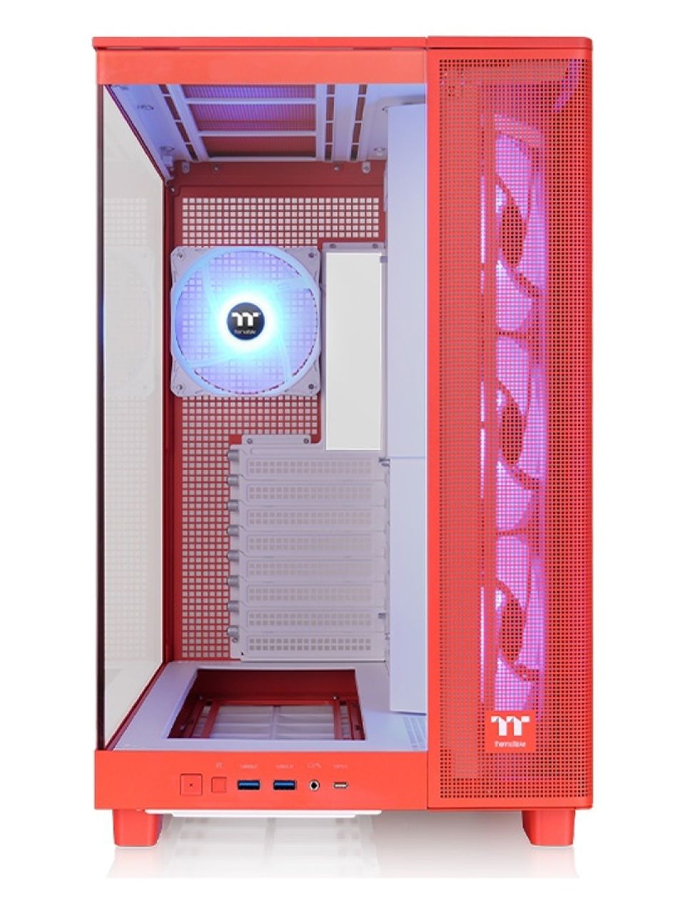Компьютерный корпус Thermaltake View 380 XL TG ARGB Flaming Orange без Б/П
