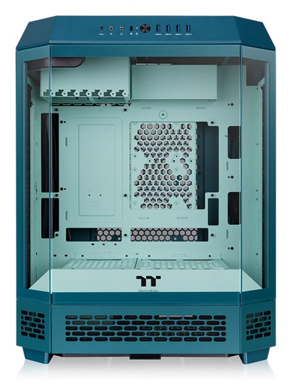 Компьютерный корпус Thermaltake The Tower 600 Transformative Teal без Б/П