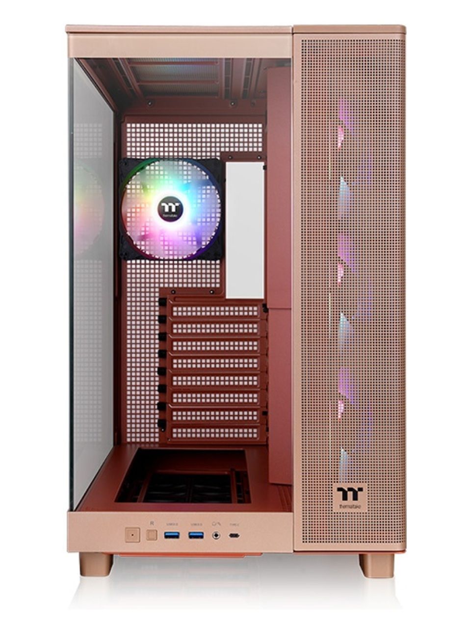 Компьютерный корпус Thermaltake View 380 XL TG ARGB Gravel Sand без Б/П