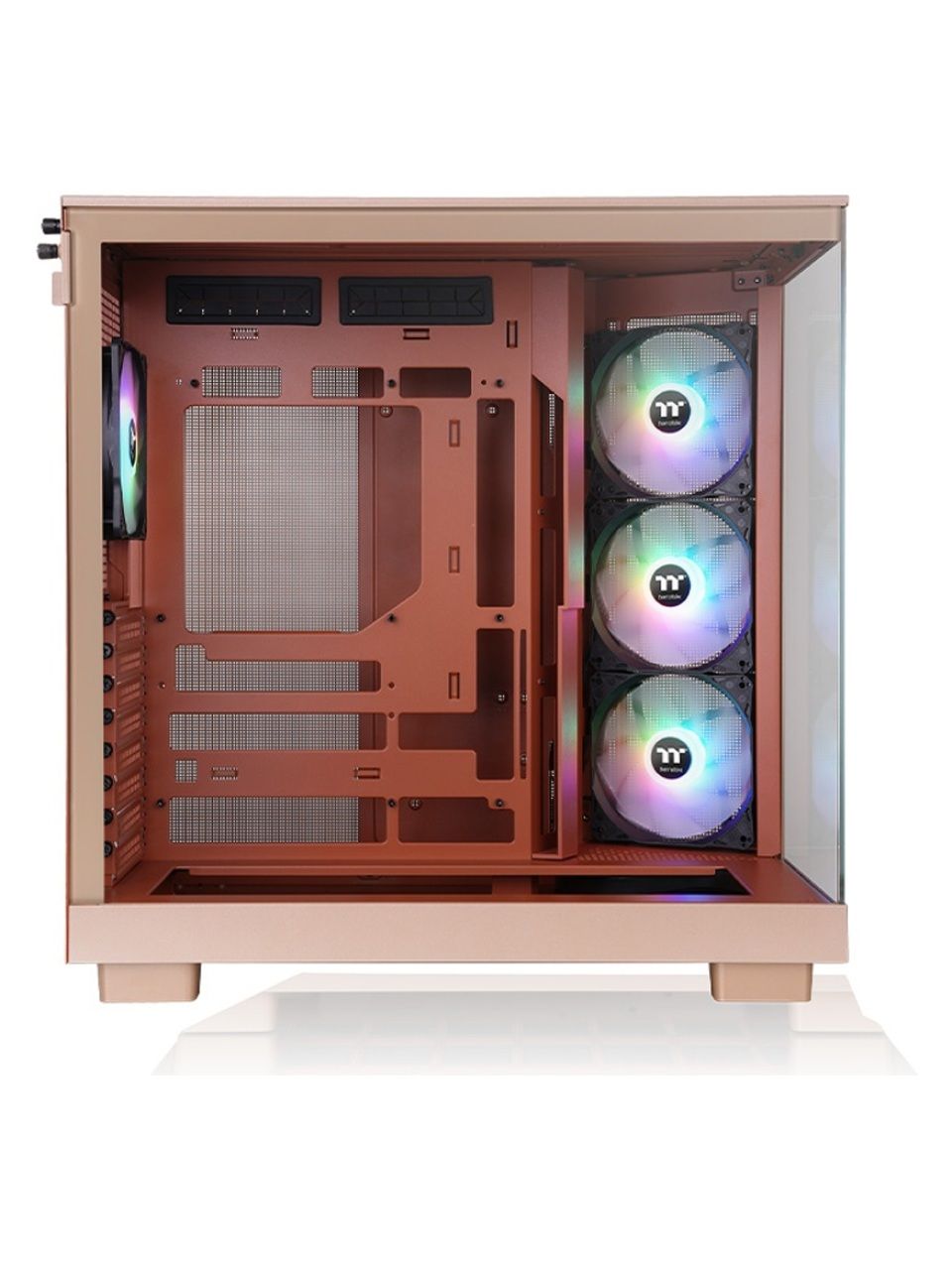 Компьютерный корпус Thermaltake View 380 XL TG ARGB Gravel Sand без Б/П