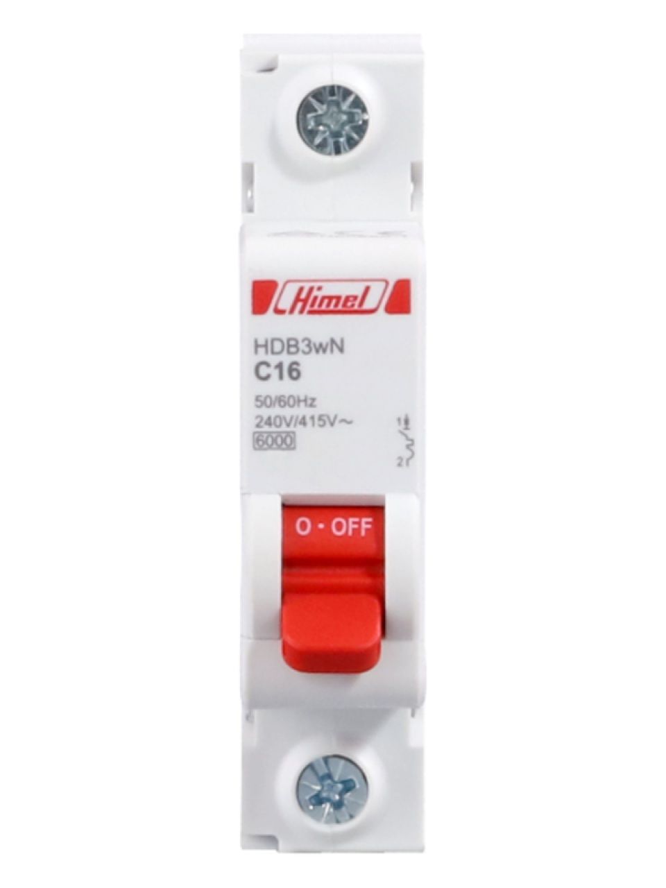 Автоматический выключатель Himel HDB3w 1Р 10А х-ка B 4,5кА