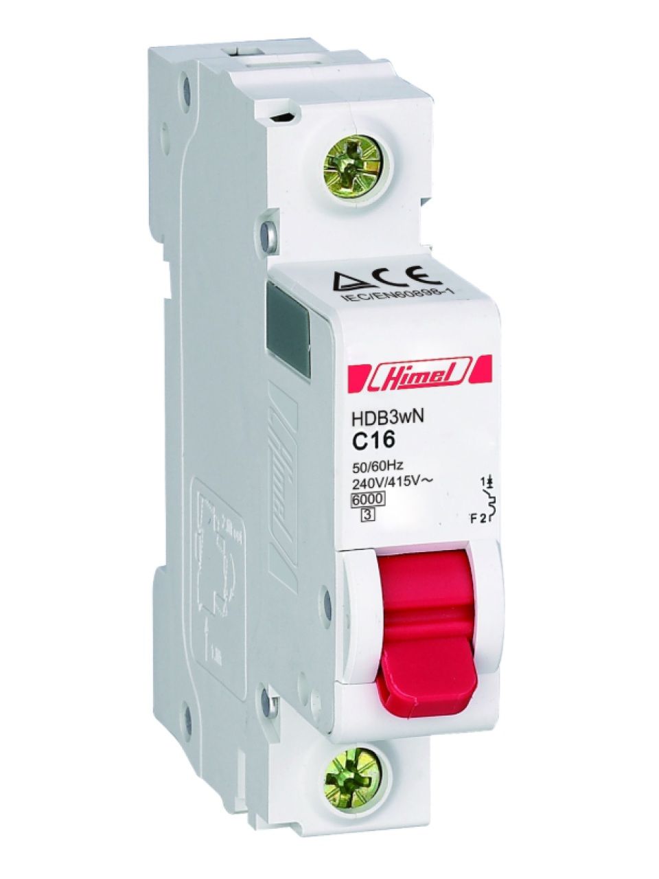 Автоматический выключатель Himel HDB3w 1Р 16А х-ка B 4,5кА