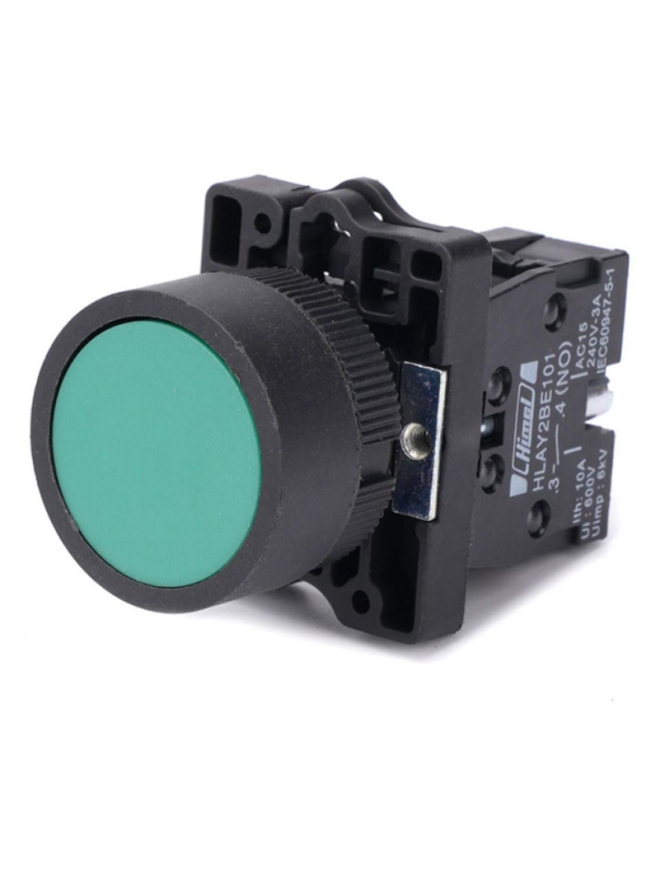 Кнопка Himel 1НО зелёная