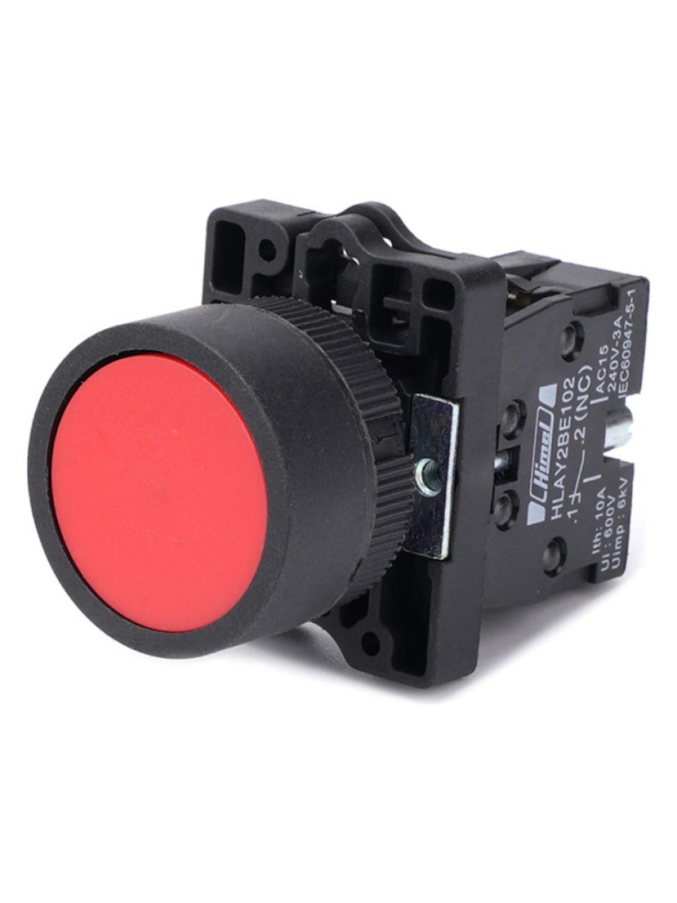 Кнопка Himel 1НЗ красная