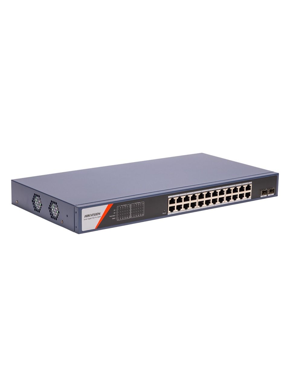 Коммутатор Hikvision DS-3E1526P-SI-24P2F