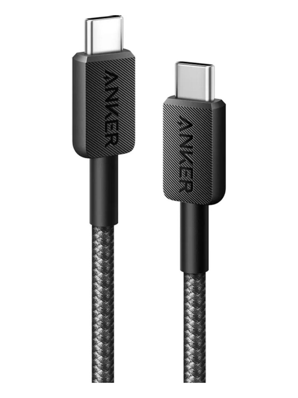 Интерфейсный кабель Anker 322 USB-C to USB-C Cable 1,8М (A81F6G11) Черный