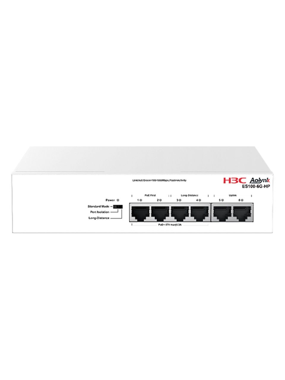 Коммутатор H3C Aolynk ES100-6G-HP