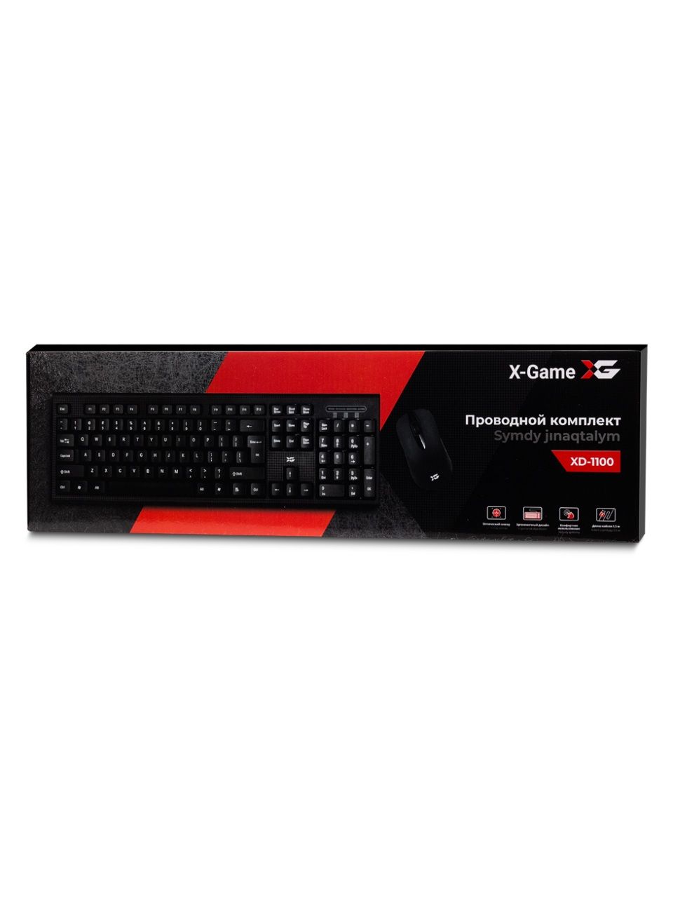 Комплект Клавиатура + Мышь XG XD-1100OUB
