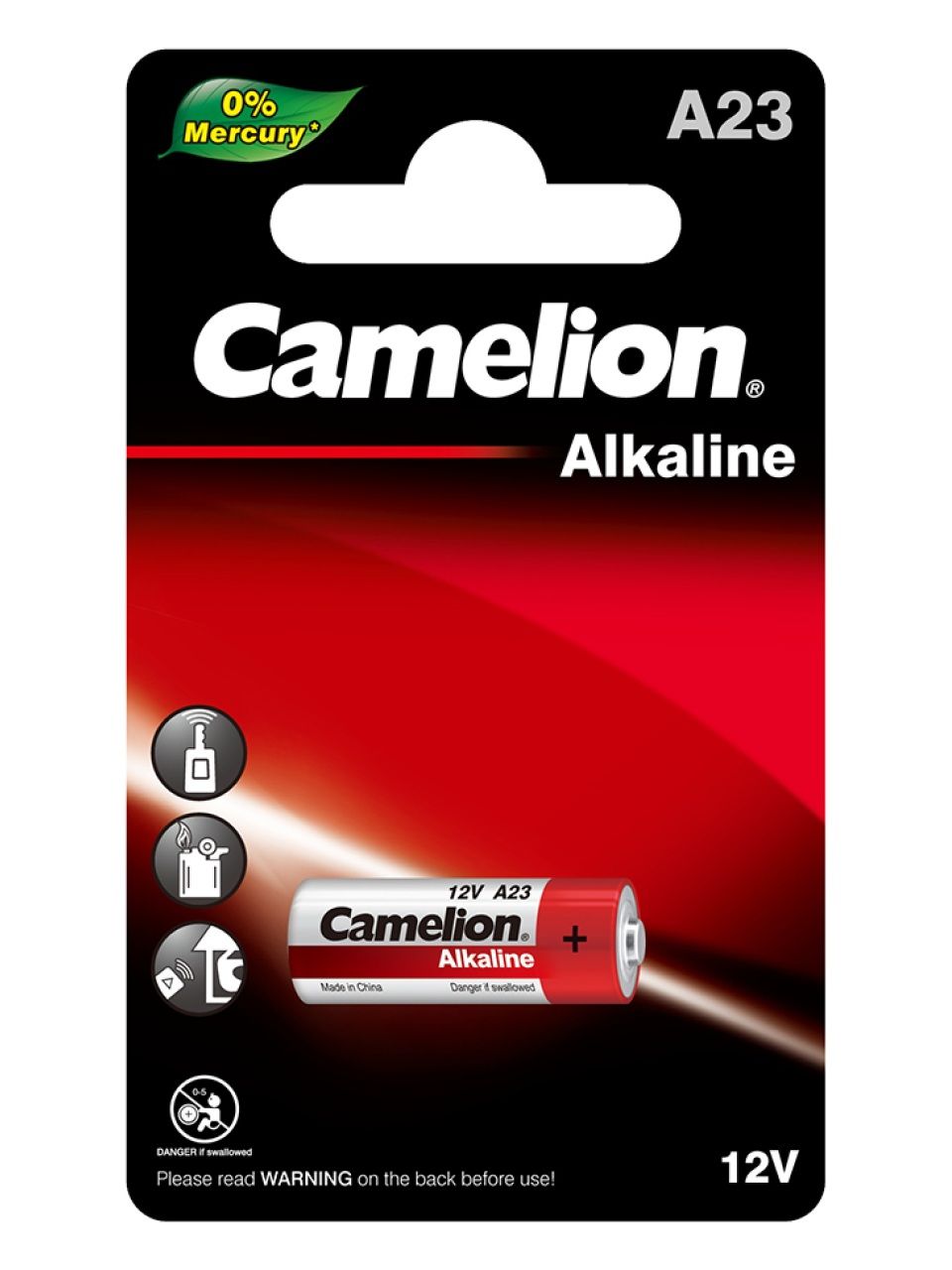 Батарейка CAMELION Alkaline A23-BP1