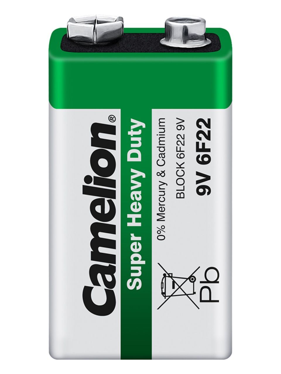 Батарейка CAMELION Super Heavy Duty 6F22-SP1G