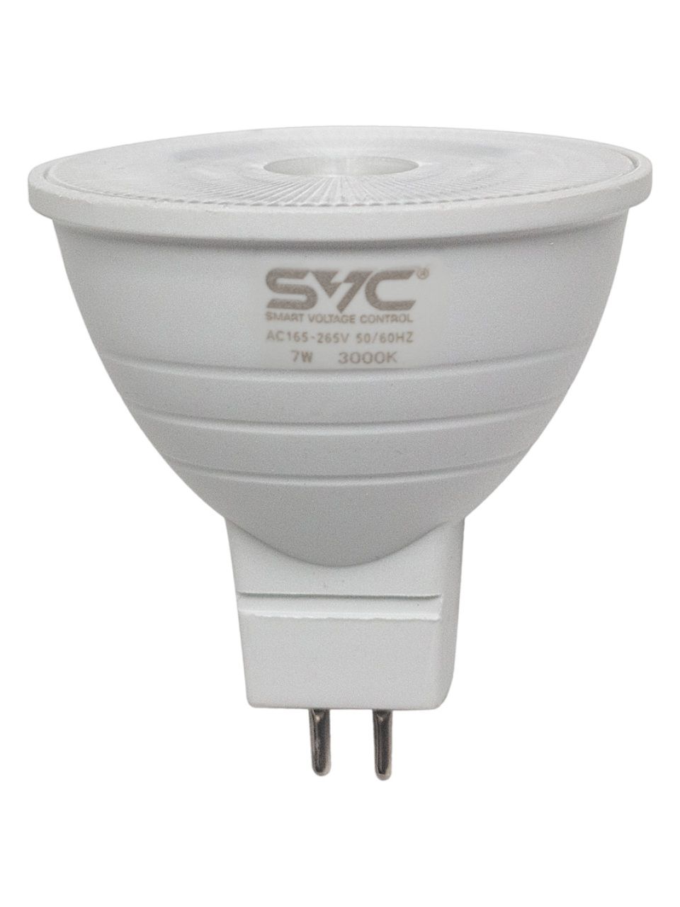Эл. лампа светодиодная SVC LED JCDR-7W-GU5.3-3000K, Тёплый