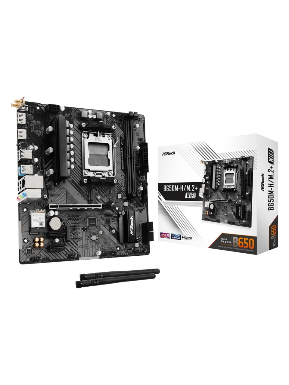 Материнская плата ASRock B650M-H/M.2+ WIFI