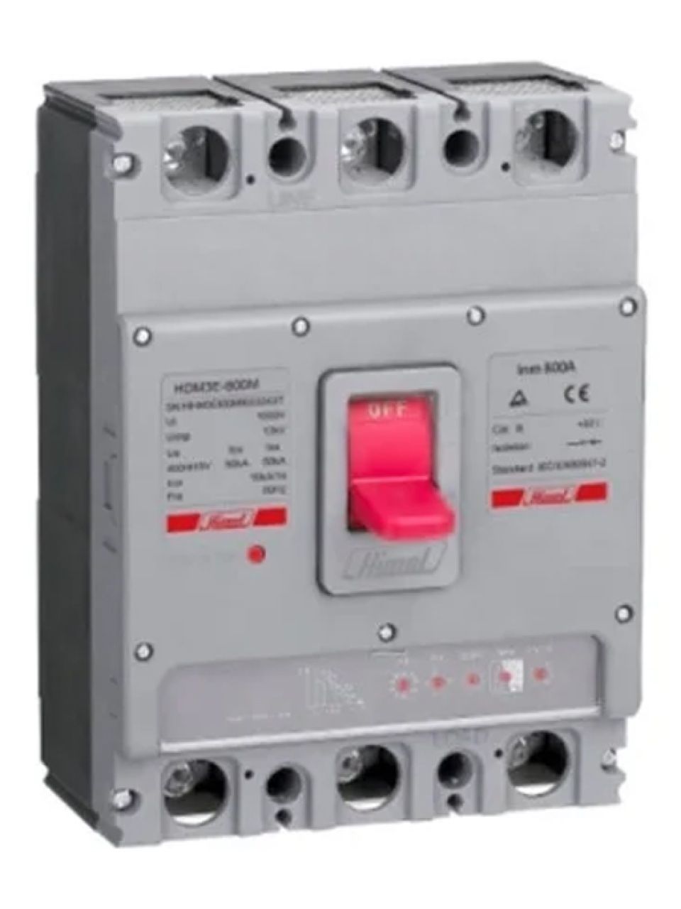 Автоматический выключатель Himel HDM3V 800M/3P 800A
