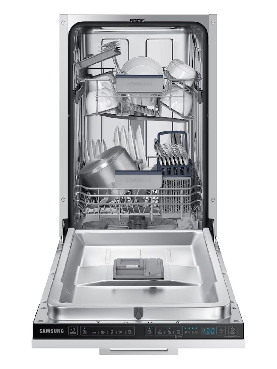 Встраиваемая посудомоечная машина Samsung DW50R4040BB/WT
