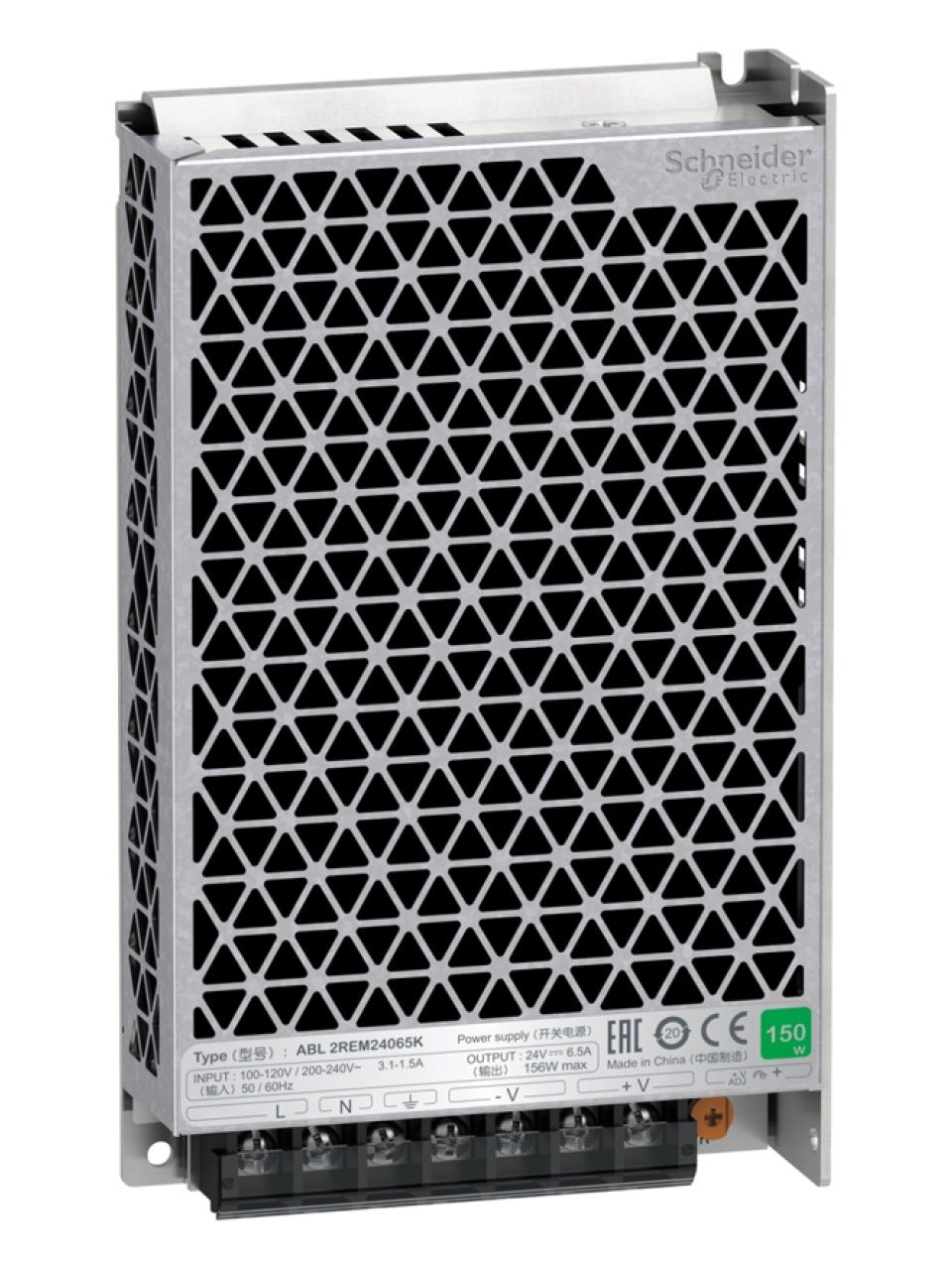 Блок питания ABL Modicon SE ABL2REM24065K компактный 6,5А 24В 150Вт