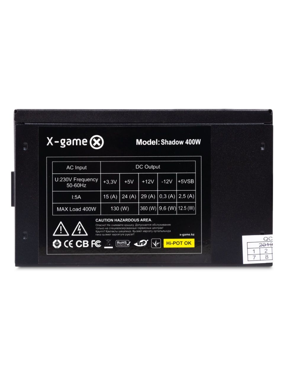 Блок питания XG Shadow 400W