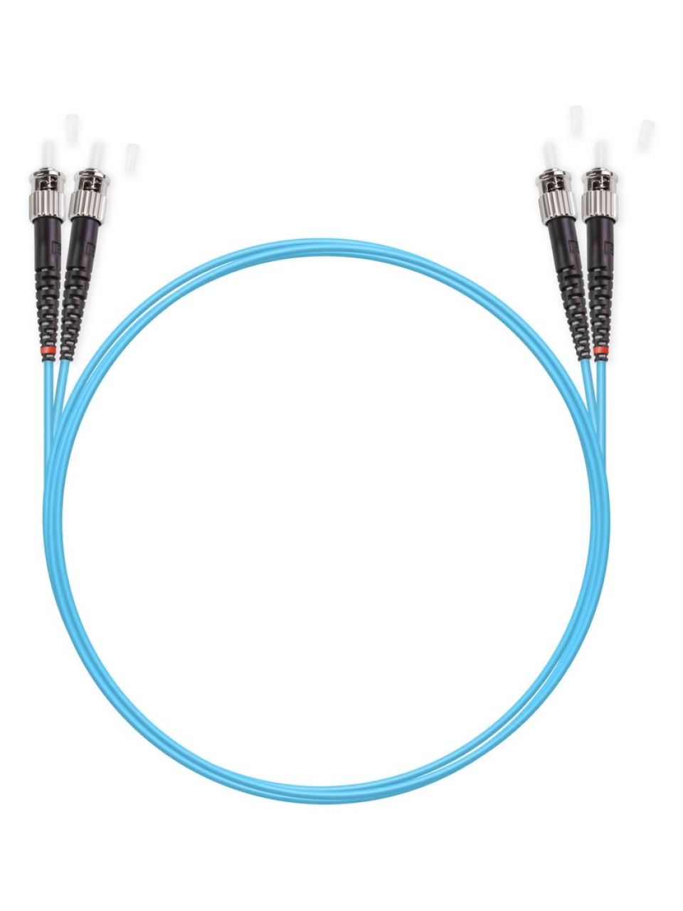 Патч Корд Оптоволоконный ST/UPC-ST/UPC MM OM3 50/125 Duplex 3.0мм 1 м