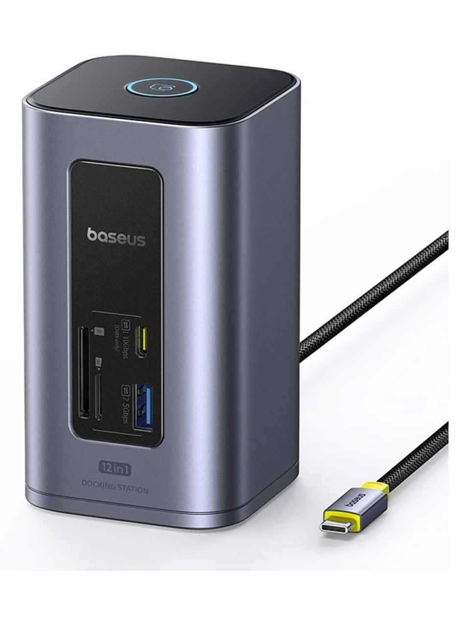 Док-станция Baseus NU1 Air Spacemate 12-in-1 Grey (B00568103813-00)