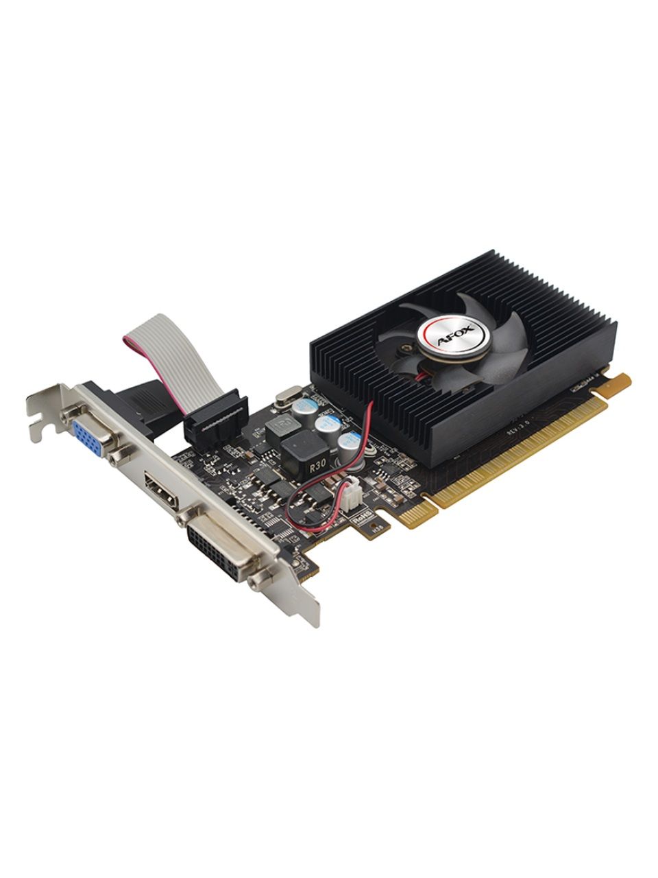 Видеокарта AFOX GT240 1GB D3 LP Single Fan (AF240-1024D3L2-V2)