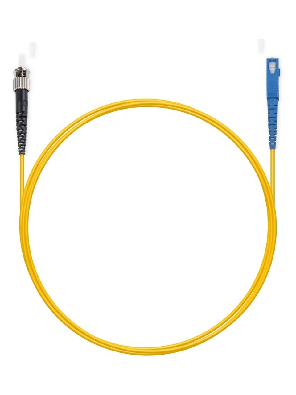 Патч Корд Оптоволоконный SC/UPC-ST/UPC SM 9/125 Simplex 3.0мм 1 м