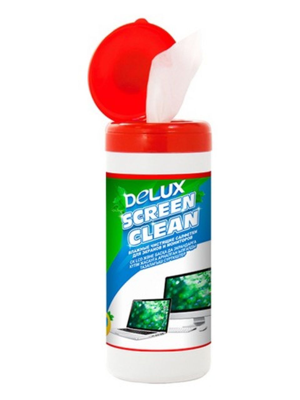 Чистящие салфетки Delux Screen Clean 100