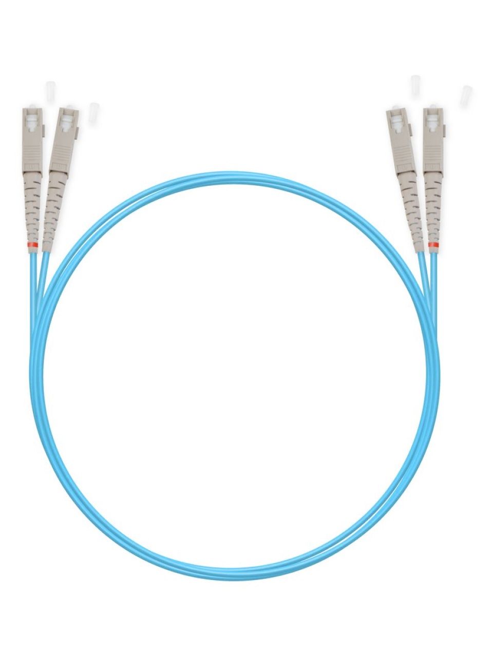 Патч Корд Оптоволоконный SC/UPC-SC/UPC MM OM3 50/125 Duplex 3.0мм 1 м
