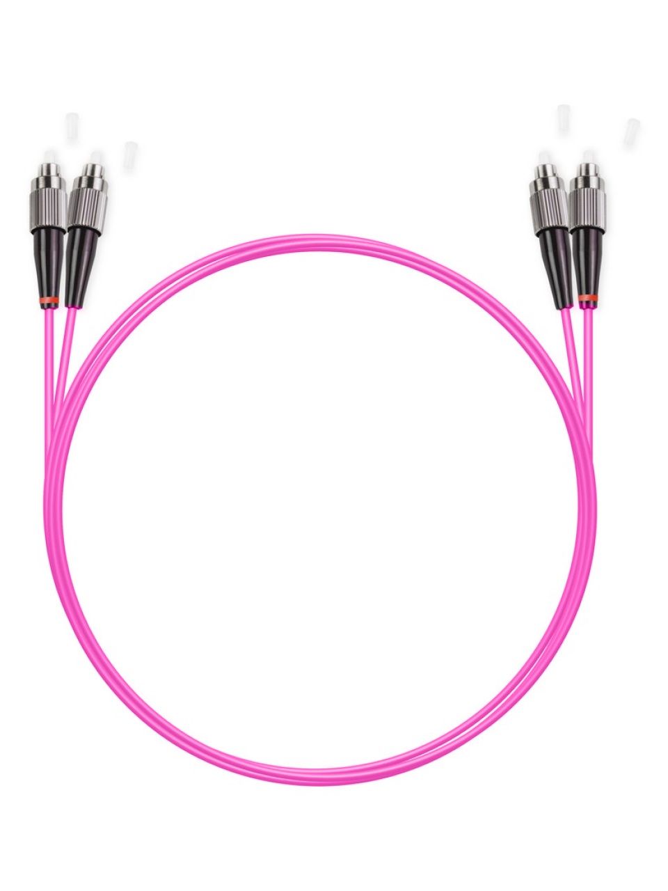 Патч Корд Оптоволоконный FC/UPC-FC/UPC MM OM4 50/125 Duplex 3.0мм 1 м