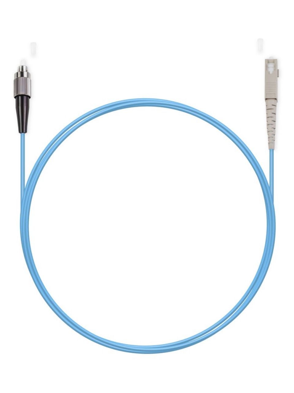 Патч Корд Оптоволоконный FC/UPC-SC/UPC MM OM3 50/125 Simplex 3.0мм 1 м