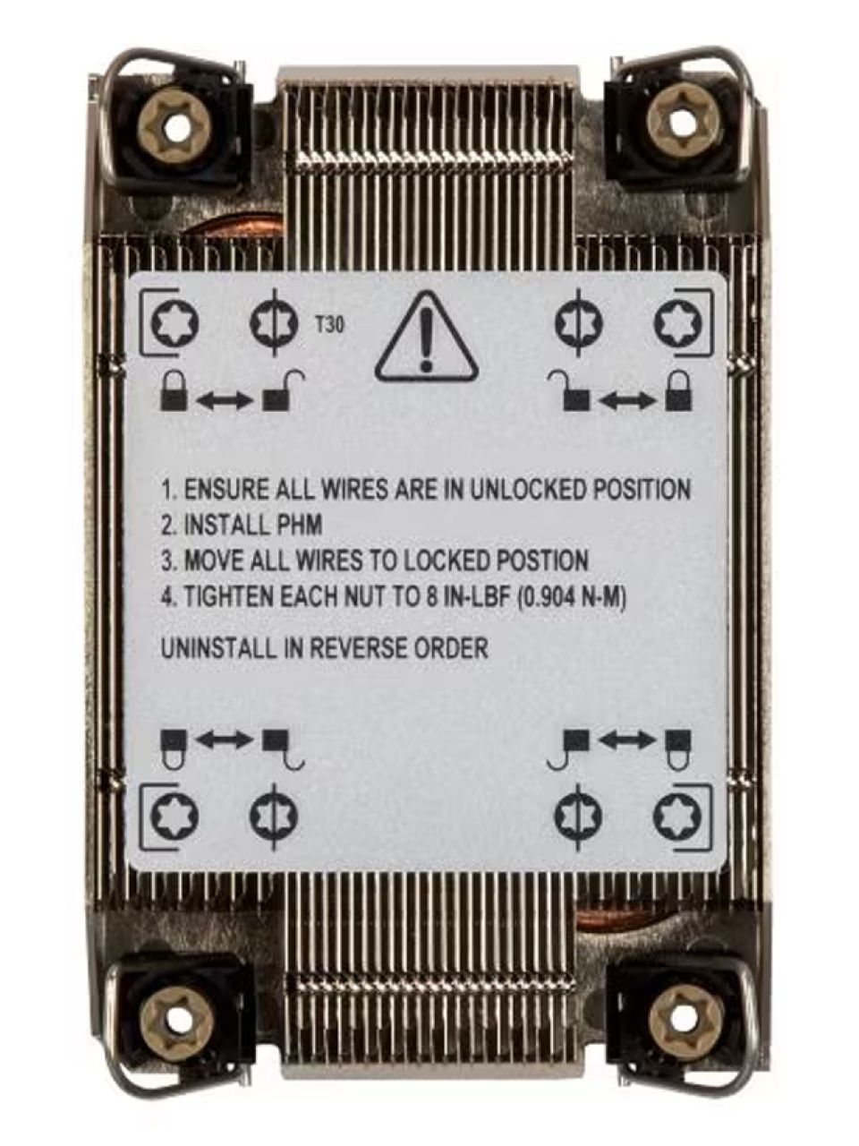 Зап. часть радиатор для кулера CPU Supermicro SNK-P0087P