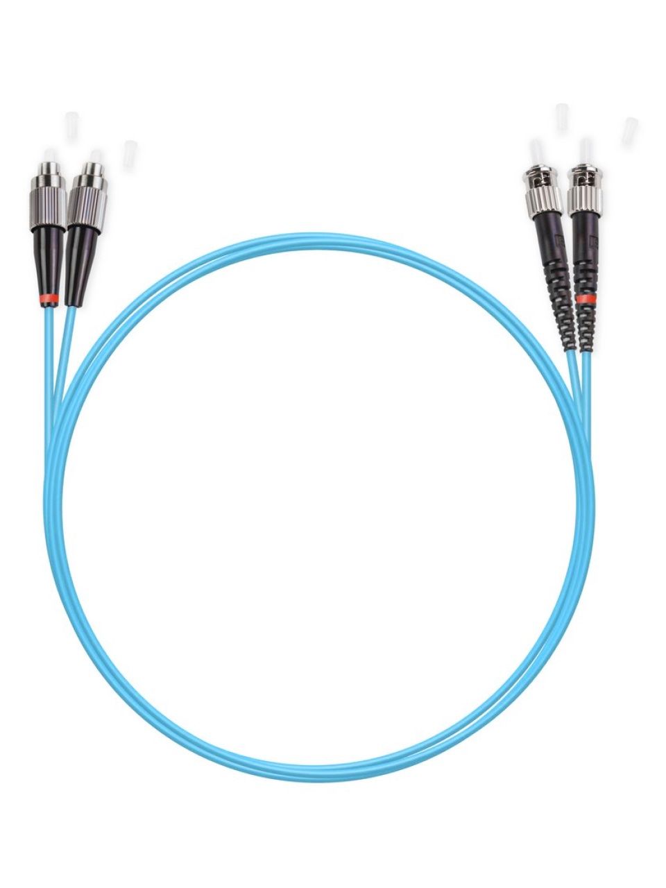 Патч Корд Оптоволоконный FC/UPC-ST/UPC MM OM3 50/125 Duplex 3.0мм 1 м