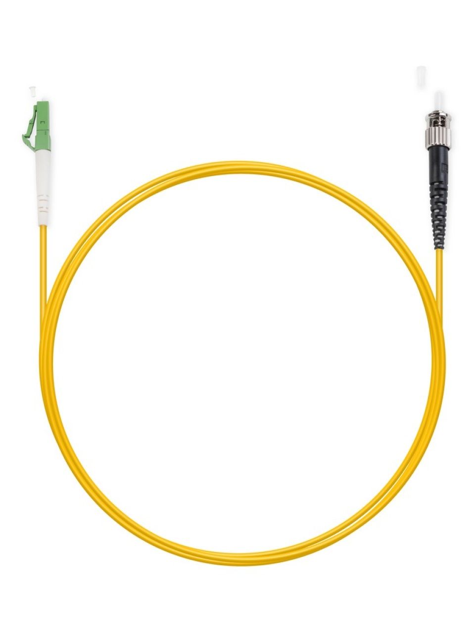 Патч Корд Оптоволоконный LC/APC-ST/UPC SM 9/125 Simplex 2.0мм 1 м
