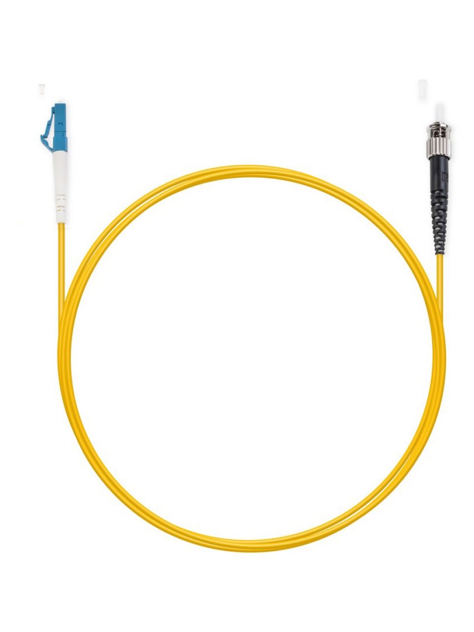 Патч Корд Оптоволоконный LС/UPC-ST/UPC SM 9/125 Simplex 2.0мм 1 м
