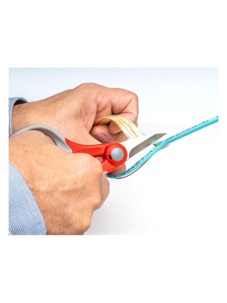 Ножницы из высокоуглеродистой стали для резки кевларовых нитей Jonard Tools JIC-186