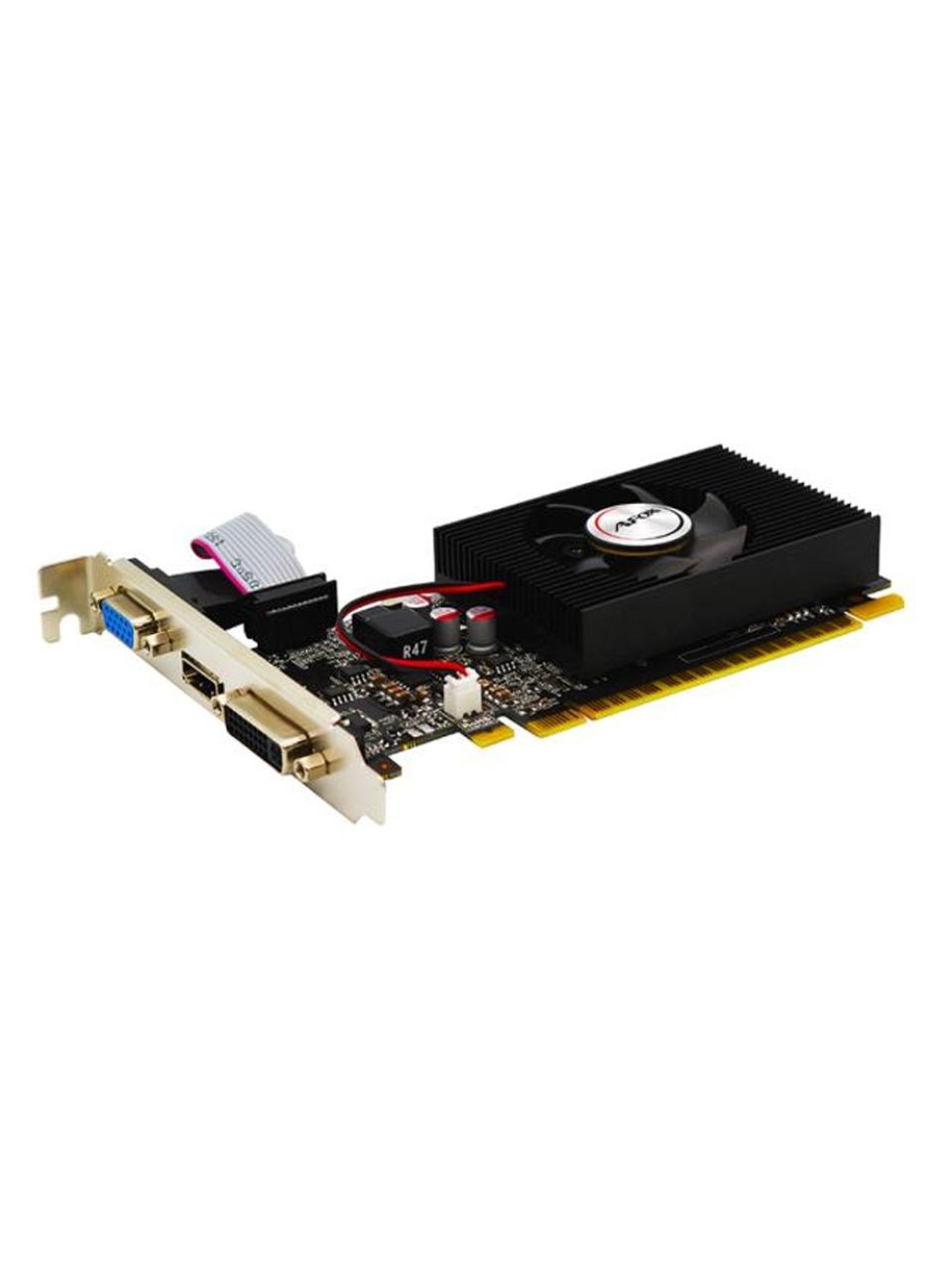 Видеокарта AFOX GT740 4GB D3 LP Single Fan (AF740-4096D3L3)
