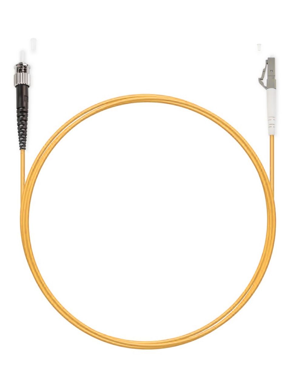 Патч Корд Оптоволоконный LC/UPC-ST/UPC MM OM3 50/125 Simplex 3.0мм 1 м
