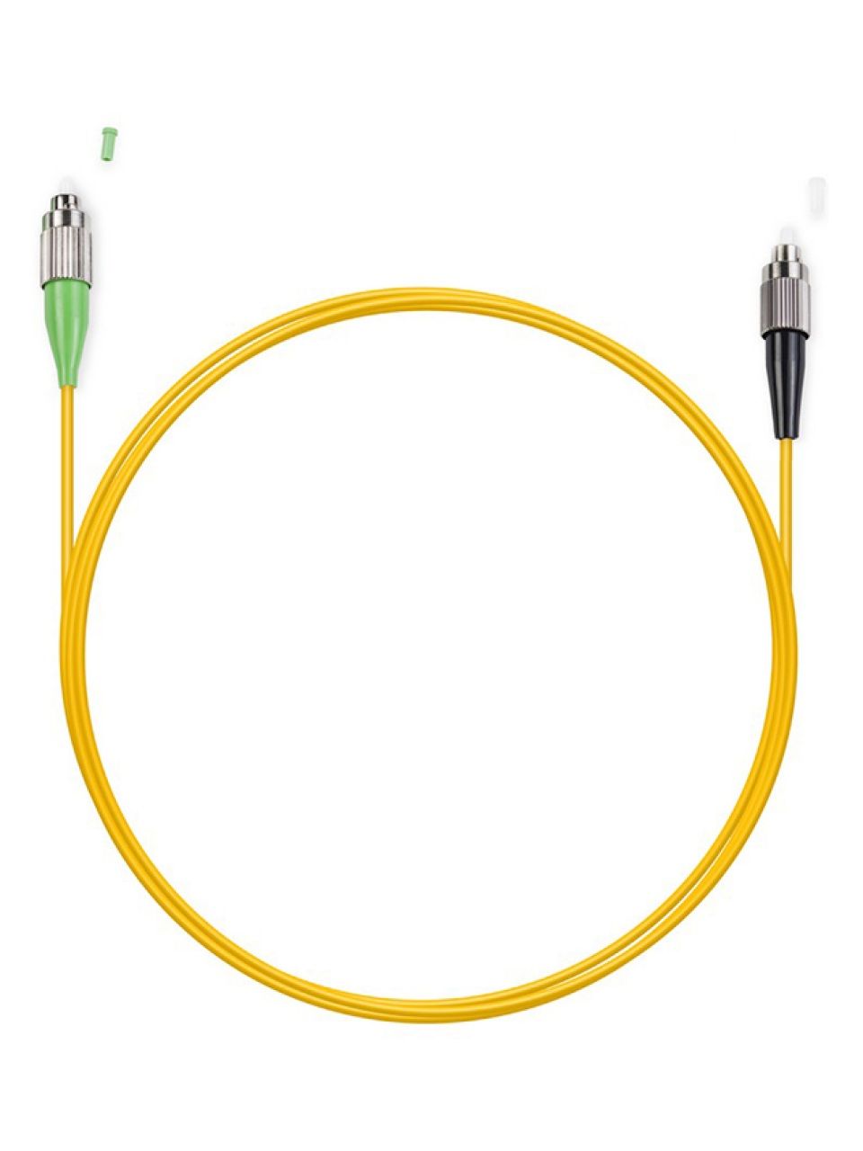 Патч Корд Оптоволоконный FC/UPC-FC/APC SM 9/125 Simplex 2.0мм 1 м