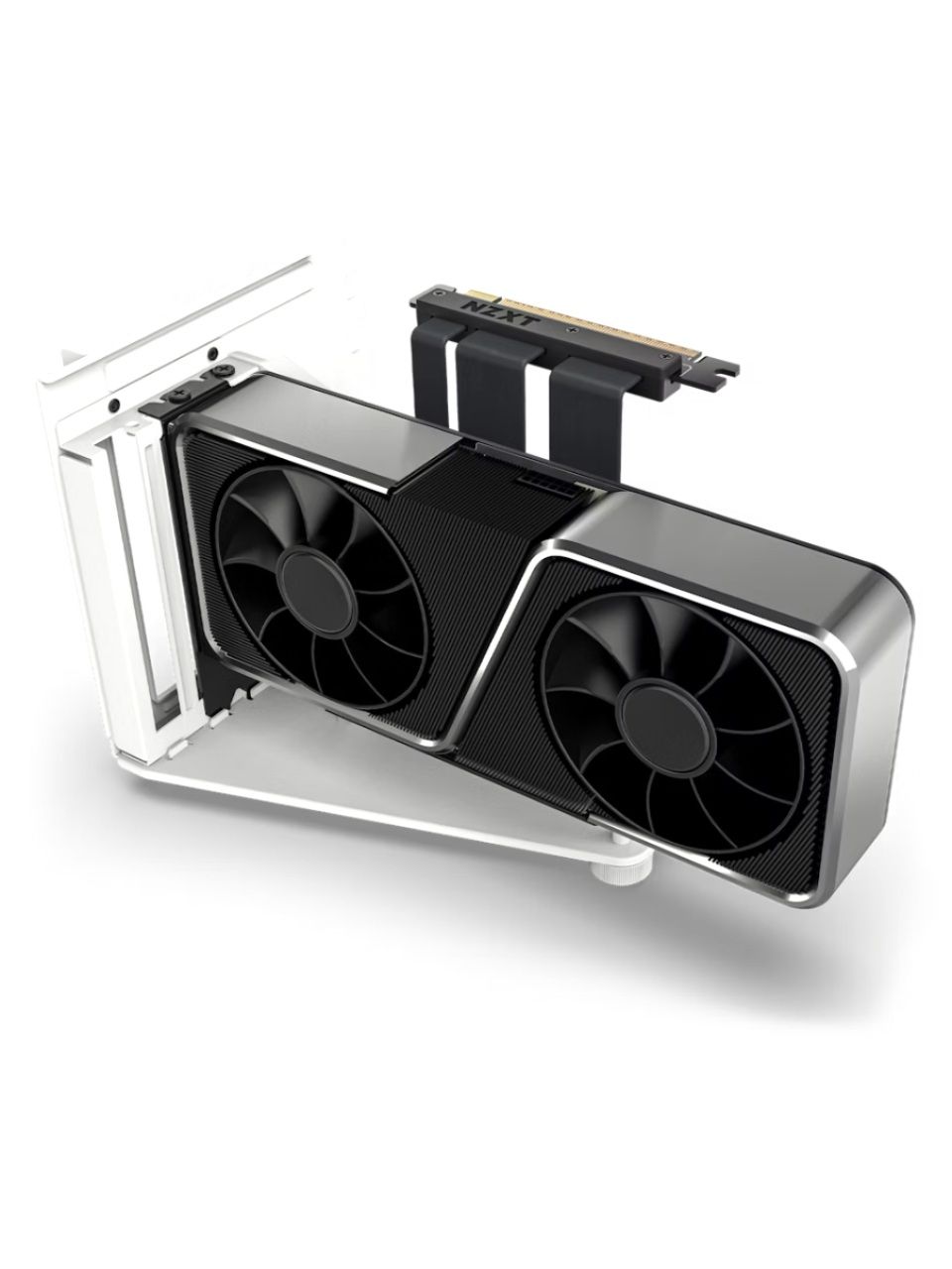 Комплект вертикального крепления GPU Mounting Kit NZXT AB-RH175-W1 White