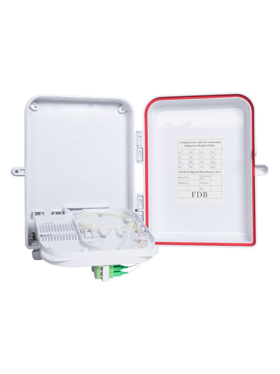 Коробка распределительная оптическая FTTH-FD-208