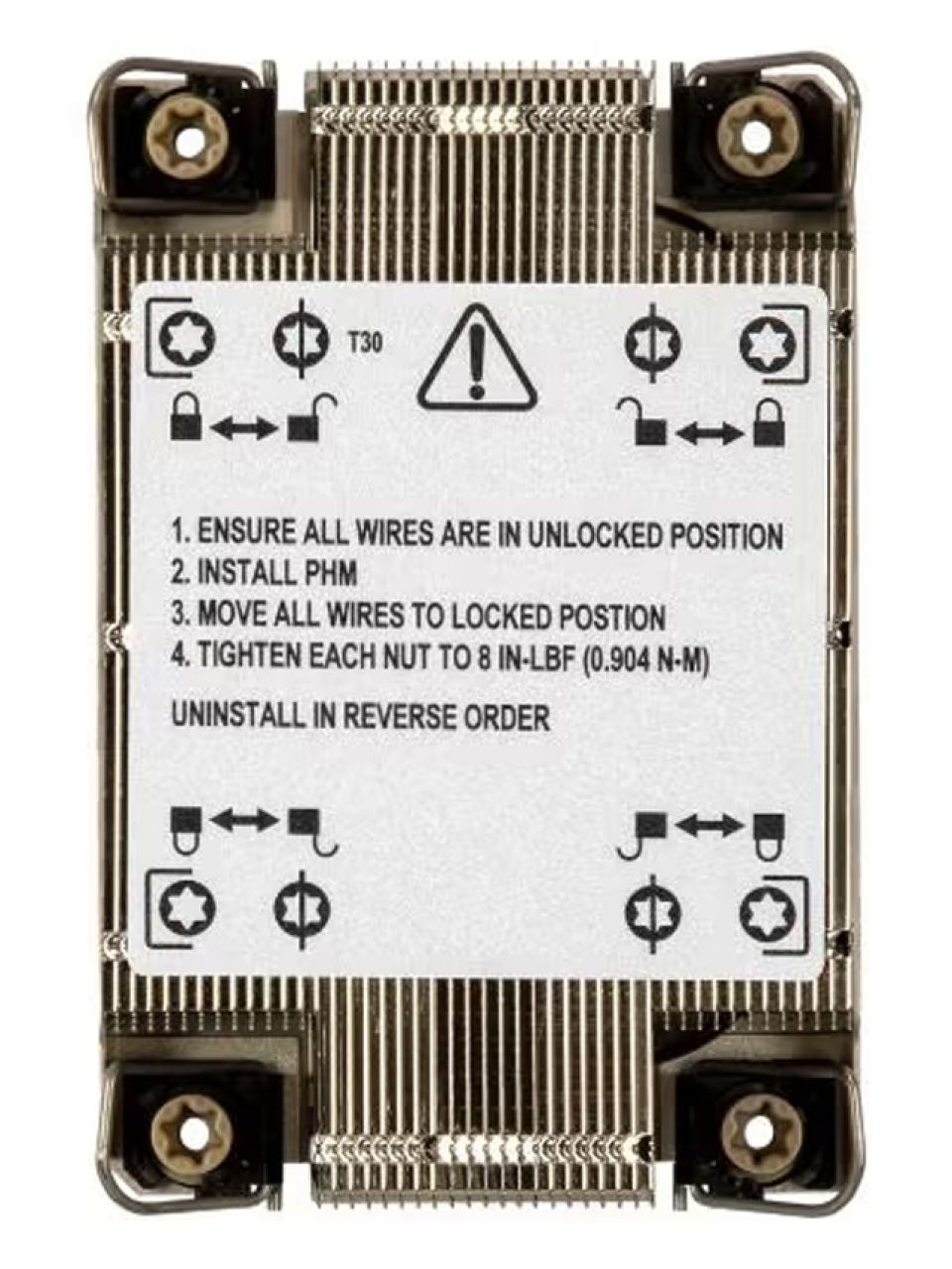 Зап. часть радиатор для кулера CPU Supermicro SNK-P0088P