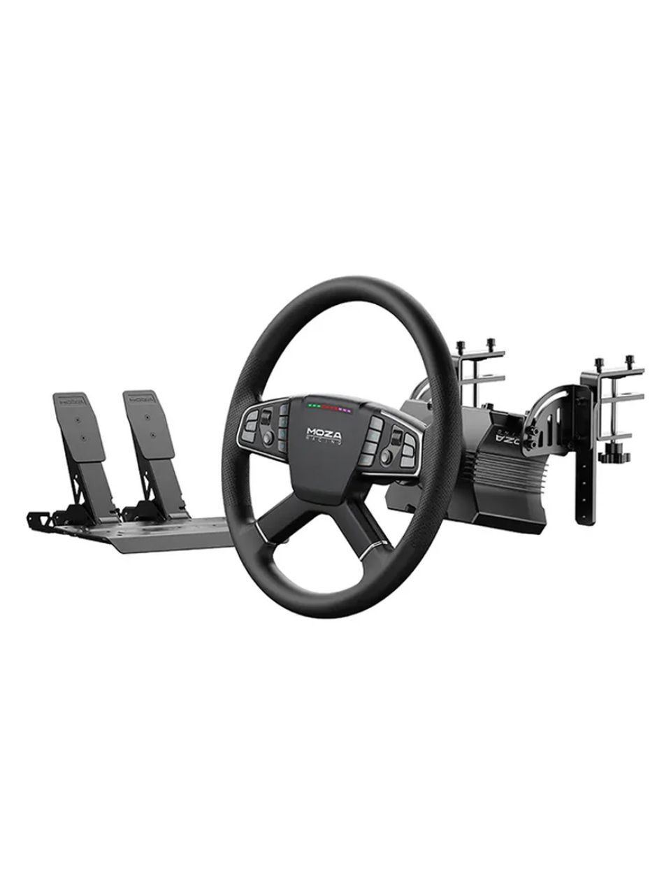 Комплект для симрейсинга MOZA Trucking Bundle (база R5, руль TSW, педали SR-P Lite, зажим для стола)
