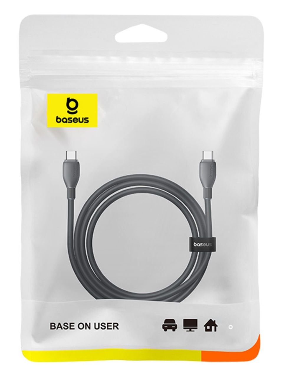 Интерфейсный кабель Baseus Ultra-Fast Fast Charging Cable USB-C to USB-C 100W 1m Cluster Black