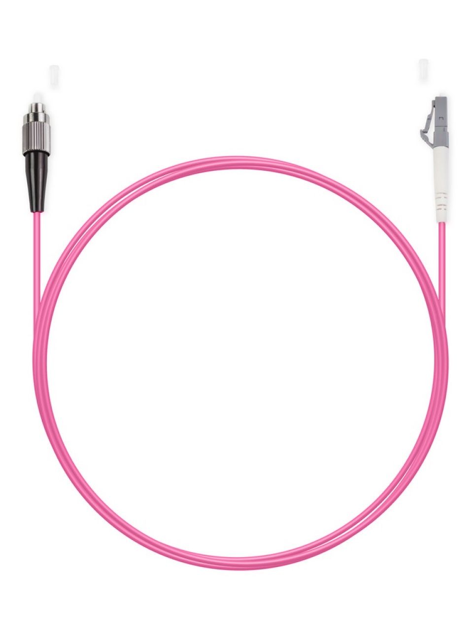 Патч Корд Оптоволоконный FC/UPC-LC/UPC MM OM4 50/125 Simplex 3.0мм 1 м
