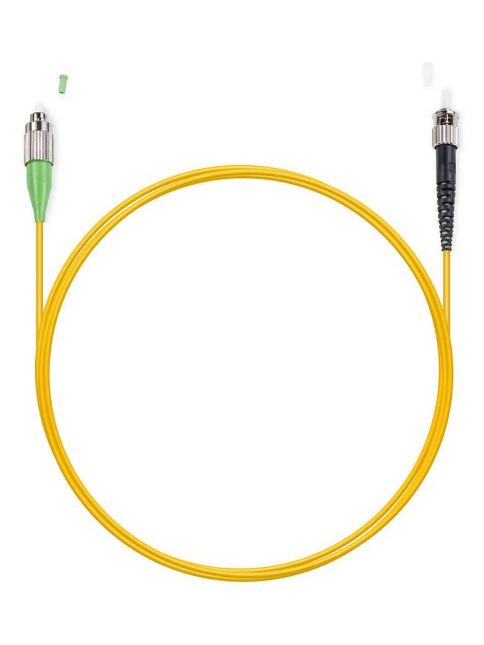 Патч Корд Оптоволоконный FC/APC-ST/UPC SM 9/125 Simplex 2.0мм 1 м